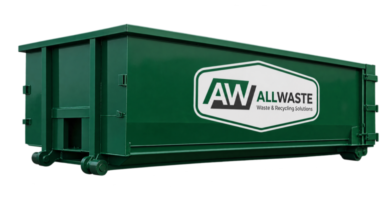 Green All Waste roll-off dumpster container